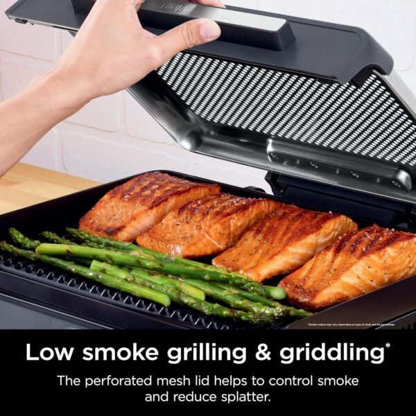 Ninja GR101 review exploring this electric grill and griddle's performance and features