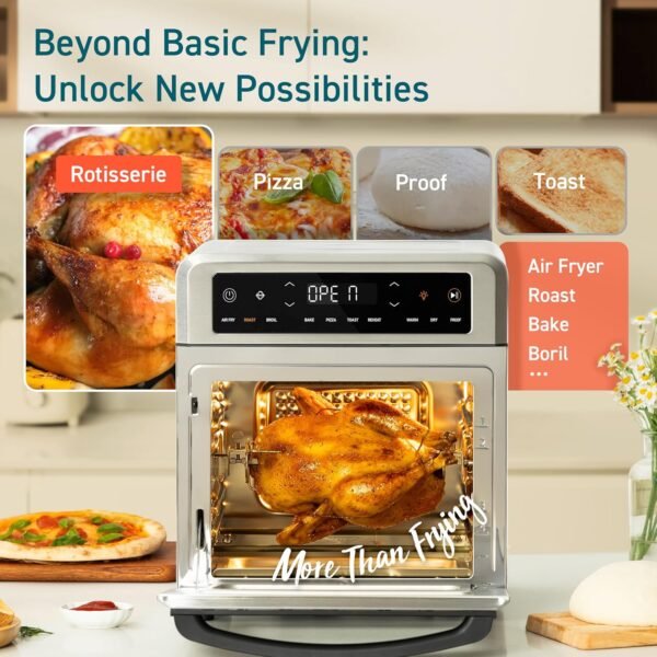 91TfDxgRYrL._AC_SL1500_ COSORI 11-in-1 Air Fryer Oven Review Versatile Cooking Features and Compact Design