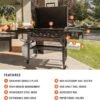 91nAdi6KaIL._AC_SL1500_ Blackstone 2310 Iron Forged Griddle Review Powerful Outdoor Cooking with Versatile Features