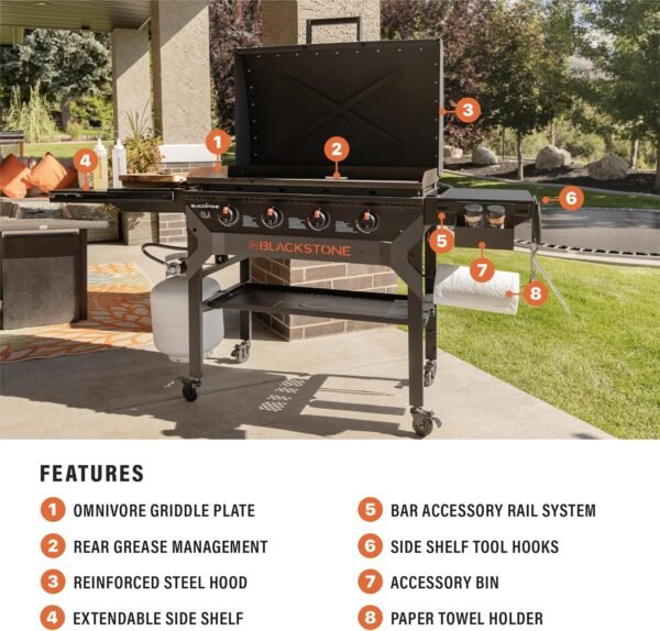 91nAdi6KaIL._AC_SL1500_ Blackstone 2310 Iron Forged Griddle Review Powerful Outdoor Cooking with Versatile Features